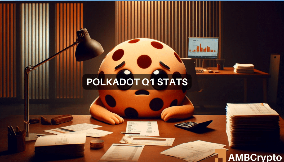 Polkadot Q1 shock: Good news for user‍ growth,⁣ but bad news…